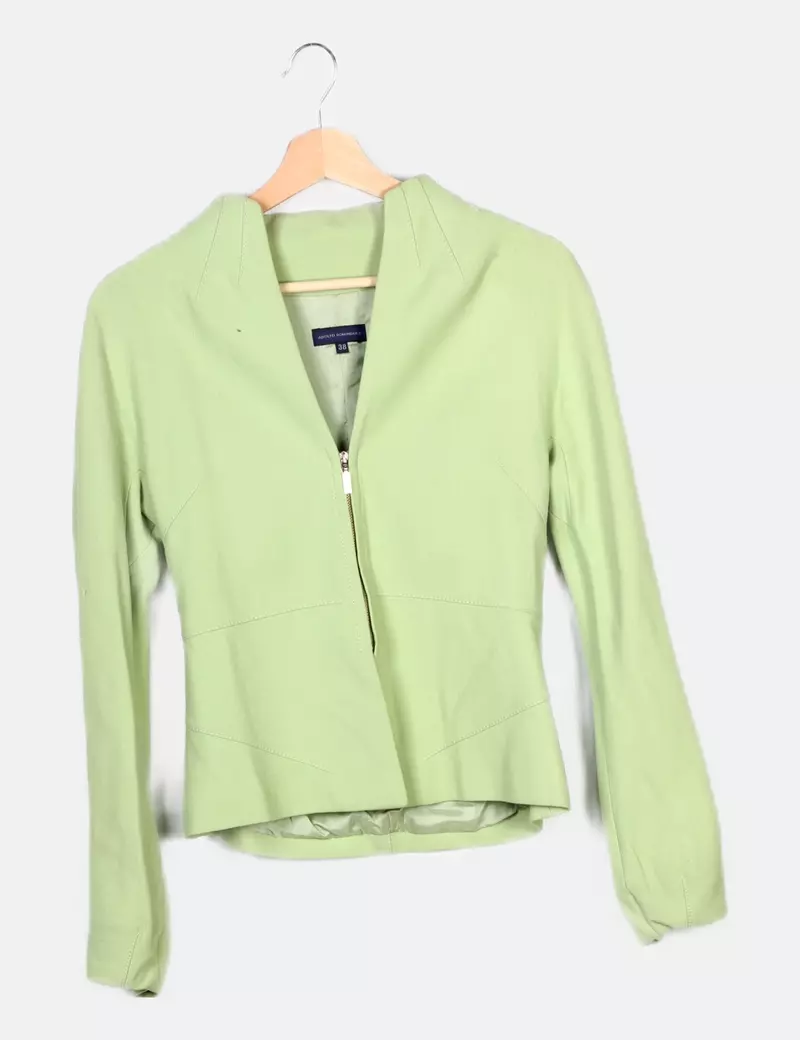 Adolfo Dominguez green dress jacket.