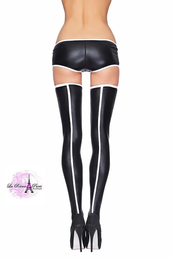 Attractive simulated leather media
