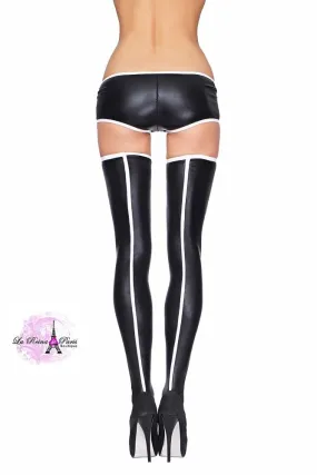 Attractive simulated leather media