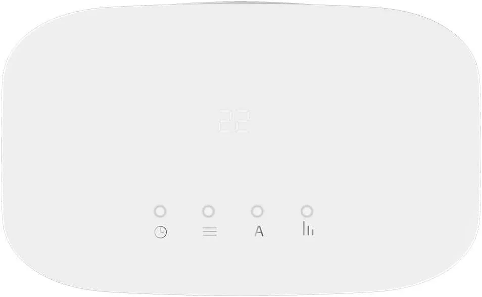 Cecotec Calefactor Eléctrico Bajo Consumo ReadyWarm 2070 Max Force Smart Black. Termoventilador, 2000W, 2 Niveles de Potencia, 3