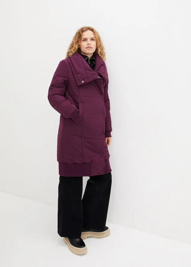Intensely Purple Quilted Asymmetrical Maite Kelly Jacket - Search result