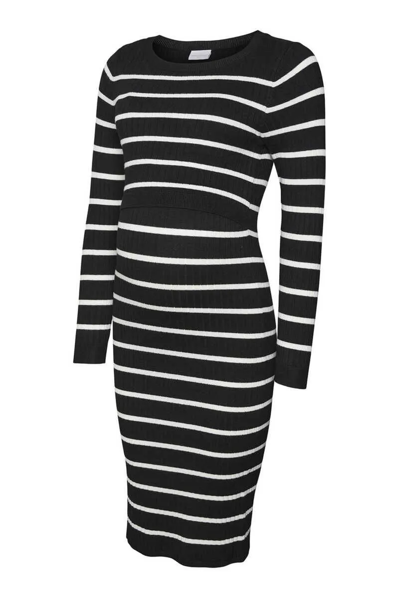 Midi Dress Regular Fit High Neck