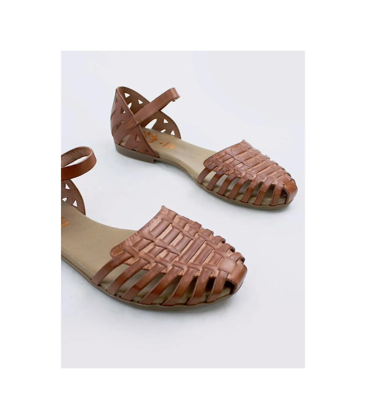 Porronet 2901 Brown Flat Sandal